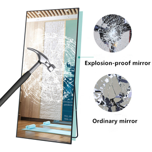 Tocador colgante de <span class=keywords><strong>Boutique</strong></span> Extra grande, espejo de longitud completa para probar ropa - Product Image 6