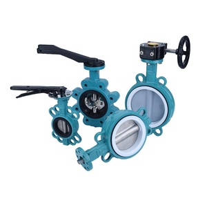 Válvula de Mariposa de Acero Inoxidable con Manija de Accionamiento Neumático Tipo <span class=keywords><strong>Asahi</strong></span> 57 de 2.5 Pulgadas - Product Image 1