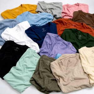 เสื้อยืดเปล่าพรีเมียมสไตล์ลำลอง แบรนด์ Bangladesh Stock Lot แขนสั้น ยูนิเซ็กส์ ขายส่งจำนวนมากจากโรงงานโดยตรง - Product Image 1