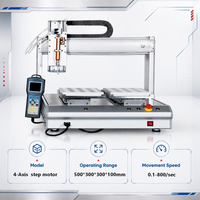 Machine automatique automatique de distribution de colle automatisée de haute précision de lunette instantanée liquide