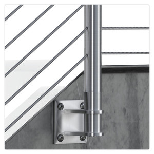 Balleo — Balustrade de câble en acier inoxydable, pour le commerce de gros, corde métallique - Product Image 1