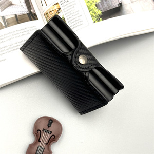 New anti-demagnetization simple <b>card</b> case, European and American double aluminum <b>box</b>, automatic <b>card</b> spring, large-capacity mult - Product Image 4