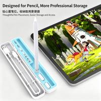 Porte-stylo multifonctionnel, coque rigide, étui de protection antichoc, organisateur de stylos pour la plupart des stylos de tablette