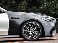 Kit de carrosserie de pare-chocs de voiture CLY pour mercedes-benz classe C W205 mise à niveau W206 C63 AMG Kits de carrosserie avec diffuseur de grille de pare-chocs avant arrière