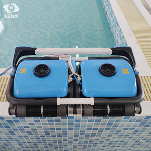 Couronne d'eau Robot de nettoyage à double tête Machine d'aspiration des eaux usées à haute puissance Accessoires d'outils de nettoyage de piscine - Product Image 5