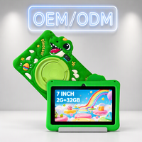 Tablette PC pour enfants YPORANGECHENG 7 pouces Android 12 MTK QuadCore, 2 Go de RAM, 32 Go de stockage, écran capacitif, 3000 mAh, logo personnalisé OEM