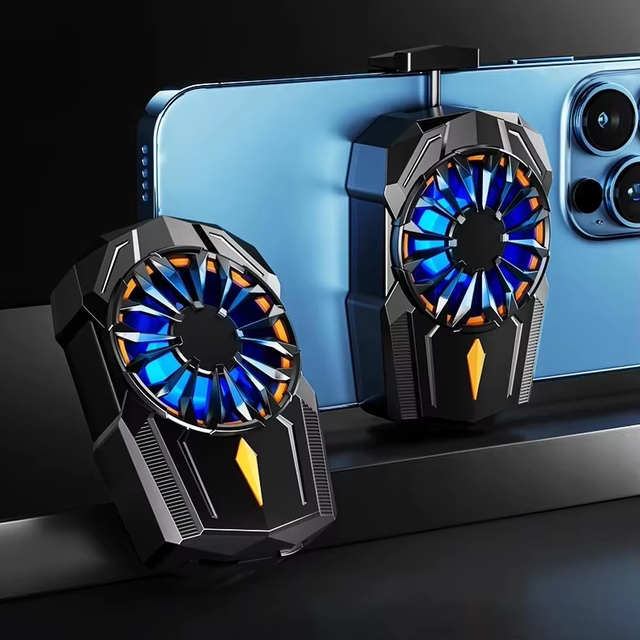 Rechargeable Quality Phone Game Cooler Mobile Phone Cooling Fan for Game Fast Cooling Phone Cooler for Gaming Watching TV