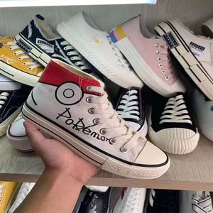 Calzado <span class=keywords><strong>de</strong></span> segunda mano para mujer, <span class=keywords><strong>de</strong></span> lona vulcanizada, económico, informal, surtido. - Product Image 3