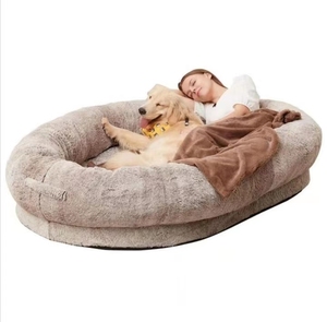 Beliebte Mode Großer Komfort Flauschiges warmes rutsch festes menschliches Hundes ofa - Product Image 1