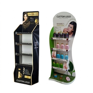 Expositor de Cartón PVC Personalizado con Base de Papel Kraft para Productos de Cuidado Personal, <span class=keywords><strong>Champú</strong></span>/Acondicionador para el Cabello - Product Image 1