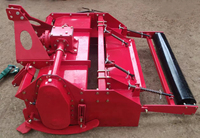 Motoculteur rotatif pour tracteur avec butteur, rotoculteur 3 points, formateur de lit de culture