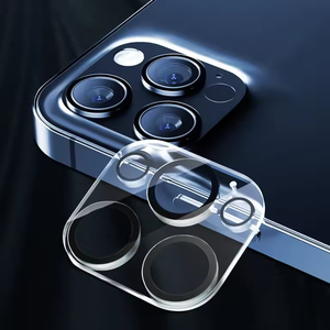 Teléfono 3D lente de cámara transparente película de vidrio Protector de pantalla para Iphone 16 15 Pro Max 14 Plus 13 12 Series cubierta de lente de teléfono celular - Product Image 1