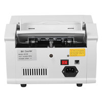 Machine de comptage de billets de banque multi-nationaux d'exportation UV 2108, compteur de monnaie en plastique du dollar américain, de l'euro, du peso, de l'Amérique latine