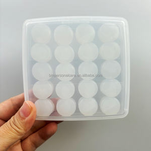 سدادات أذن سيليكون قابلة للتشكيل ناعمة بمعايير يابانية للنوم، عازلة للضوضاء بمستوى 27 ديسيبل، مثالية للسباحة والشخير - Product Image 3