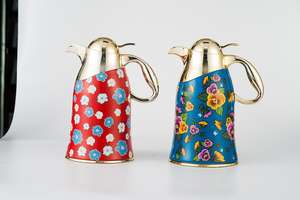 Fabriek High End Rode Dubai Saudi Thermische Thee Thermos Vacuüm Royal Arabische Koffie Pot Dallah - Product Image 4