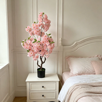 Groothandel Bruiloftdecoratie Realistische Kunstmatige Kersenbloesemboom Binnen Buiten Huis Kantoor Feestdecoratie Bloemstukken