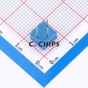 ตัวต้านทาน/โพเทนชิโอมิเตอร์แบบปรับได้สำหรับ3362P-501-LF ผ่านชิ้นส่วนรู (THT)-3P, ตัวต้านทาน7x6.8มม. 500Ohm 10% 500mW 250ppm/℃ - Product Image 2