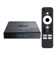 Nuevo Smart TV Box X96 NEX Amlogic S905Y5 4K AV1 WIFI6 Quad Core ARM Cortex-A55 CPU Android 14 TV BOX Decodificador de Red