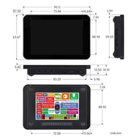 Papan Pengembangan Smart Vision ESP32-P4, LCD Sentuh 3,5 inci, 320×480, Kamera OV5647 5MP, Mikrofon & Speaker Terintegrasi, Wi-Fi 6, BLE5, Mendukung Xia