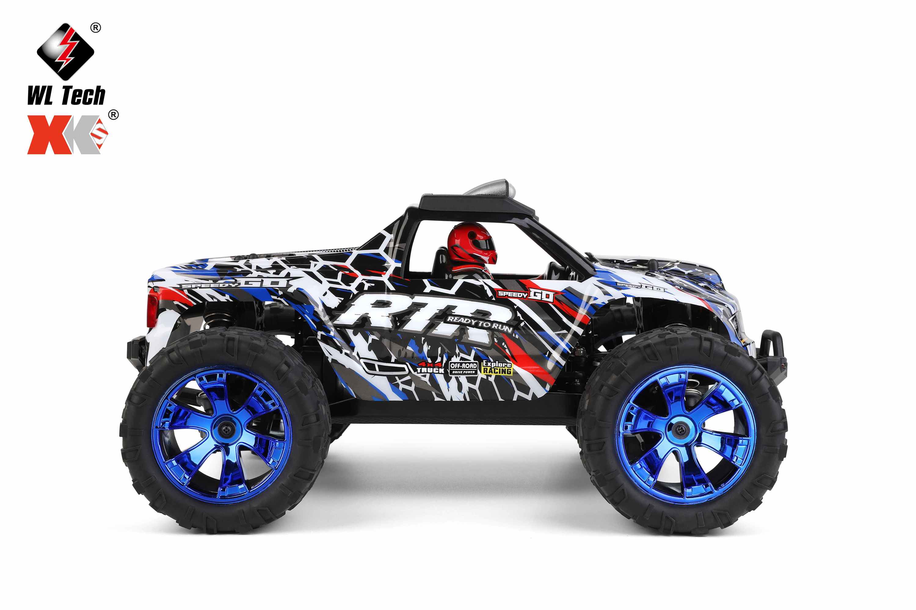 HOSHI WLTOYS 144018 RC Car - High Speed 1:14 off-Road Vehicle