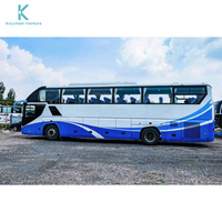 Bus de transport longue distance d'occasion Higer 6122 à 47 places avec transmission manuelle et moteur diesel