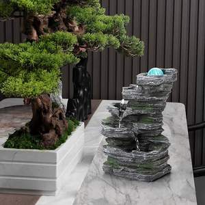 Fontaine de <span class=keywords><strong>bureau</strong></span> de relaxation de méditation <span class=keywords><strong>zen</strong></span> <span class=keywords><strong>Feng</strong></span> <span class=keywords><strong>Shui</strong></span> pour décoration de <span class=keywords><strong>bureau</strong></span> à domicile - Product Image 5