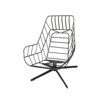 Cadre métallique personnalisé pour chaise de loisir, design moderne, à la mode, usine, écologique, offre spéciale