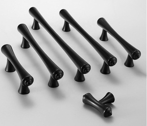 Offre Spéciale meubles armoires de cuisine tiroir pull noir poignées en laiton - Product Image 3