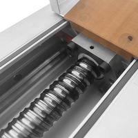 Module de table coulissante à rail de guidage linéaire en profilé aluminium de haute qualité de 150 mm de large, avec vis à billes de précision, pour banc de travail fermé long