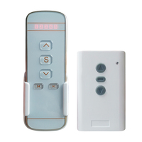 Télécommande de rideau électrique AB509 de haute qualité belle RF à 5 boutons 433MHz avec code roulant et code d'apprentissage