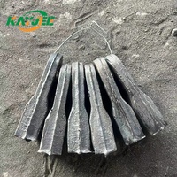Tête de concasseur 180 Hammerhead pour l'extraction d'or, bloc de marteaux de concasseur, pièces de rechange pour concasseur à marteaux