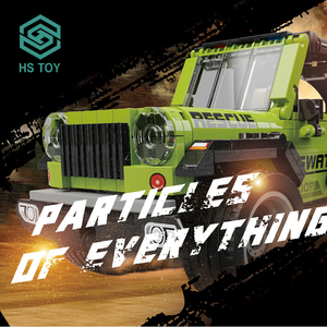 HS 320 pz doppio controllo RC auto Set di blocchi programmabili giocattoli con telefono App per il controllo del Robot - Product Image 2