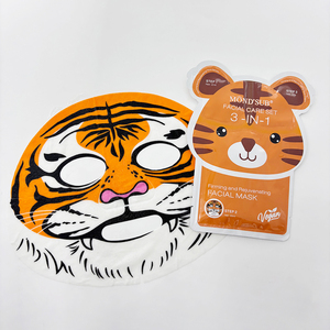 <span class=keywords><strong>Masque</strong></span> <span class=keywords><strong>visage</strong></span> coréen personnalisé en feuille de collagène <span class=keywords><strong>hydratant</strong></span>, anti-âge, design animalier, 3 étapes - Product Image 2