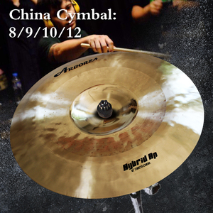 Arborea Hybrid AP Series 8 9 10 12 pouces Cymbale de Chine à vendre 100% Usine chinoise faite à la main - Product Image 2