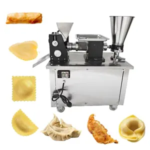 Máquina dobrável de samosa preço pelmeni que faz máquina automática de bolinho de ravióli grande máquina de empanada