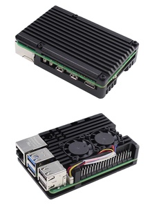 Boîtier de protection en aluminium pour Raspberry Pi 5 Modèle B 55*86mm 6 styles Coque métallique Accessoires de protection pour Pi5 - Product Image 4