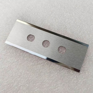 <span class=keywords><strong>Lames</strong></span> de rasoir industrielles en acier à haute teneur en alliage Couteau à découper en film Film de dé<span class=keywords><strong>coupe</strong></span> en plastique à double tranchant et 3 trous GL - Product Image 5