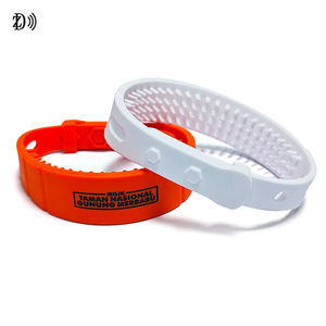 Özelleştirilmiş gelişmiş ayarlanabilir yumuşak silikon kauçuk hastane bilezik hastaları takip UHF RFID bileklik - Product Image 2