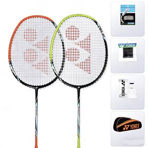 Raquette de <span class=keywords><strong>badminton</strong></span> YONFX professionnelle en fibre de carbone pour jeux de plein air, avec manche rigide et grip – Meilleure vente - Product Image 5