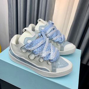 Sneaker Classiche di Design Popolare con Logo Personalizzabile, Scarpe di Lusso in <span class=keywords><strong>Vera</strong></span> <span class=keywords><strong>Pelle</strong></span> per Uomo e <span class=keywords><strong>Donna</strong></span> - Product Image 3