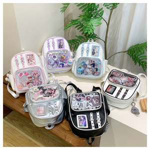 Sac à dos transparent pour étudiantes, motif Anime Kpop Idol, Mochilas <span class=keywords><strong>K</strong></span>-pop Guerreras pour enfants, bonne qualité - Product Image 6