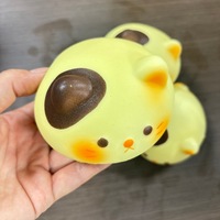 Jouet anti-stress Kawaii en forme de pain de chat mignon, à remontée lente, doux et collant, simulation alimentaire pour enfants et adultes