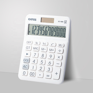 <span class=keywords><strong>Calculatrice</strong></span> professionnelle de bureau, à 12 chiffres, colorée, avec touches souples, petite taille, grand écran LCD, accessoire de gamer - Product Image 4