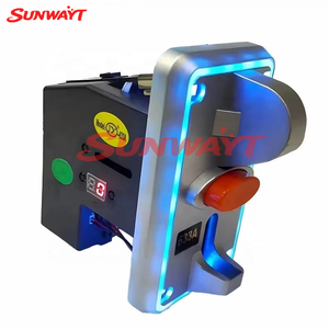 CPU Coin Selector 633A Euro 6 Different Coins Multi Coin Acceptor With LED Light for Arcade <b>Game</b> <b>Machine</b> - Product Image 3
