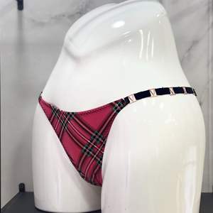 Women's Printed Underwear, Comfortable Low Waisted Side Loop Buckle T Pants Thong High-End Underwear Triangle Pants - Product Image 4