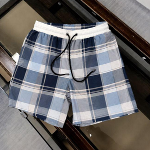 <span class=keywords><strong>Pantaloncini</strong></span> Casual da <span class=keywords><strong>Uomo</strong></span> Personalizzati <span class=keywords><strong>Taglie</strong></span> <span class=keywords><strong>Forti</strong></span>, in Tela a Quadri Color Kaki, Vita Media, Resistenti all'Acqua, per Sport e Jogging, con Chiusura a Coulisse - Product Image 1