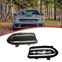 Phare DK Motion Moyen-Orient pour Dodge Charger SE SXT RT 2015-2021, mise à niveau des phares LED, clignotants, feux de jour, phare avant