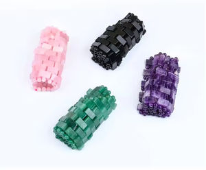 Máscara de Ojos de Cuarzo y Jade Natural para el Cuidado Ocular, Herramienta de Belleza con Rodillo de Hielo para los Ojos - Product Image 5