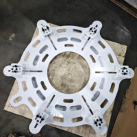 Mandrin à bride Welping FL1000 pour soudage de raccords courts sur soudeuse de tuyaux 1000, fourni par l'usine