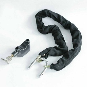 Candado de Cadena con Alarma para Motocicleta, Candado Antirrobo con Tira de Tela para Bicicleta Eléctrica LK325-1 - Product Image 4
